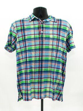 Polo Ralph Lauren Polo Shirt | Multicolor Plaid | Men's MEDIUM